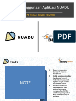 Tutorial Bnept Online Binus Center With Nuadu