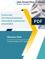 EVALUASI HASIL PELAKSANAAN PROGRAM Supervisi - Hatoy - 2021 - 2022