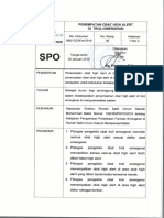 SPO Penempatan Obat High Alert Di Troli