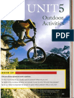 Outdoor activities for enjoyment and exercise