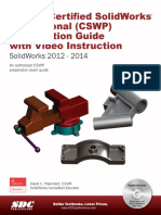 Official Certified SolidWorks Professional CSWP Certification Guide With Video Instruction SolidWorks 2012 2014
