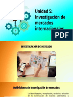 Unidad 05 - Investigación de Mercado Internacional