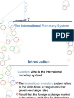 The International Monetary System