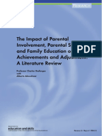 The Impact of Parental Involvement ... Desforges