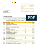 Smart Access: Transaction Summary