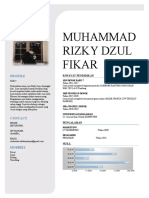 Muhammadrizky Dzul Fikar CV