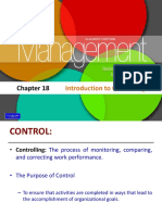 Chap 18 Introduction To Controlling