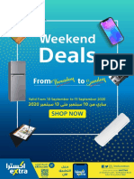 Weekend Deals 10rd To 13th Sep
