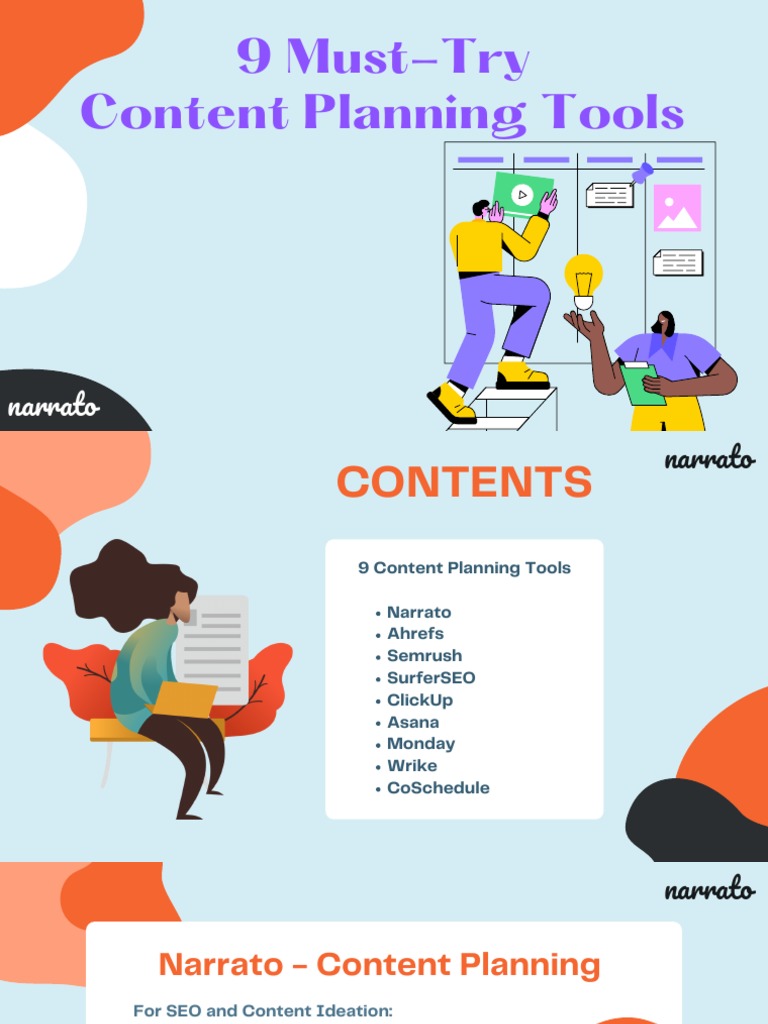 9 Must-Try Content Planning Tools | PDF