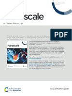 Processable Dispersion of Nanosheet