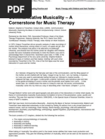 Download Communicative Musicality  A Cornerstone for Music Therapy - Nordic Journal of Music Therapy by makilita SN58683759 doc pdf