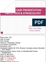 Obg - Case Presentation - FGR