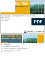 2010 - Maximizando A Gestão Do Portfólio de Projetos (Sap)