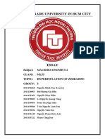 Macroeconomics 2 Essay - Group 5