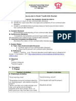 Non-Communicable Diseases Lesson Plan