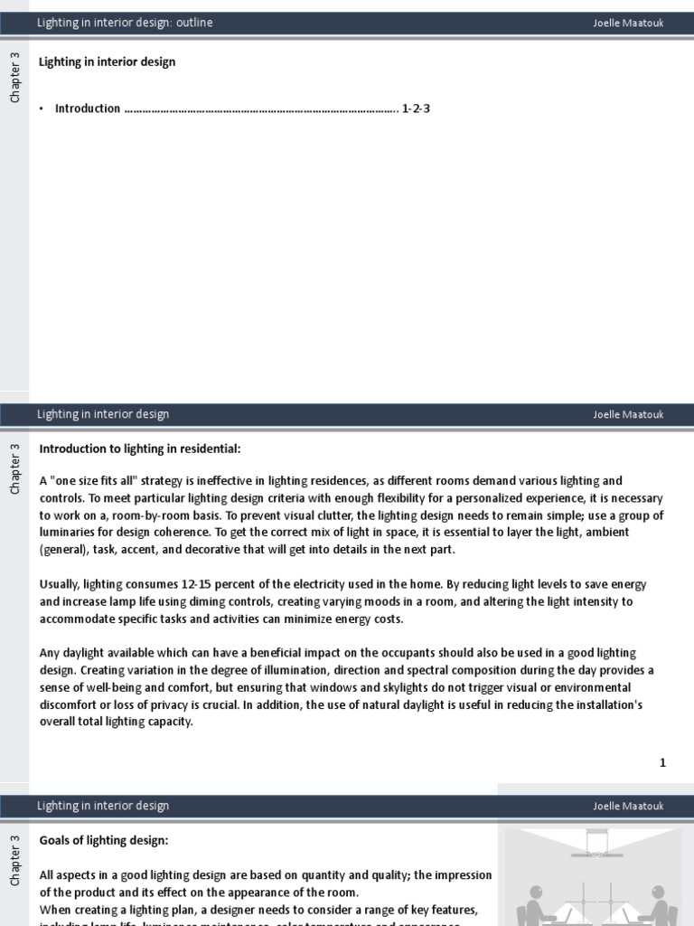 Residential Lighting Design Essentials | PDF | Lighting | Building ...