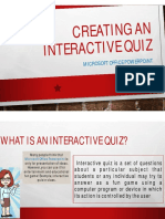 Interactive Quiz English