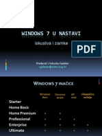 Windows7 U Nastavi