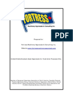 Prepared For: Fortress Machinery Appraisals & Consulting Inc. Website