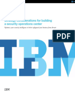 Strategy Considerations For Building A Security Operations Data Center