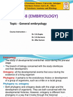 Embryology Part 1