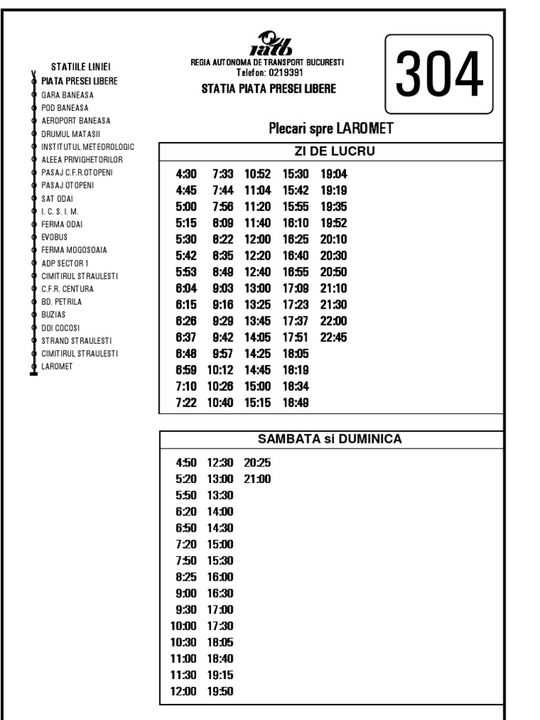 304 Piata Presei Libere