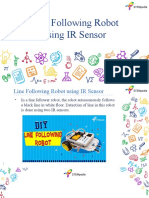 Line Following Robot Using IR Sensor