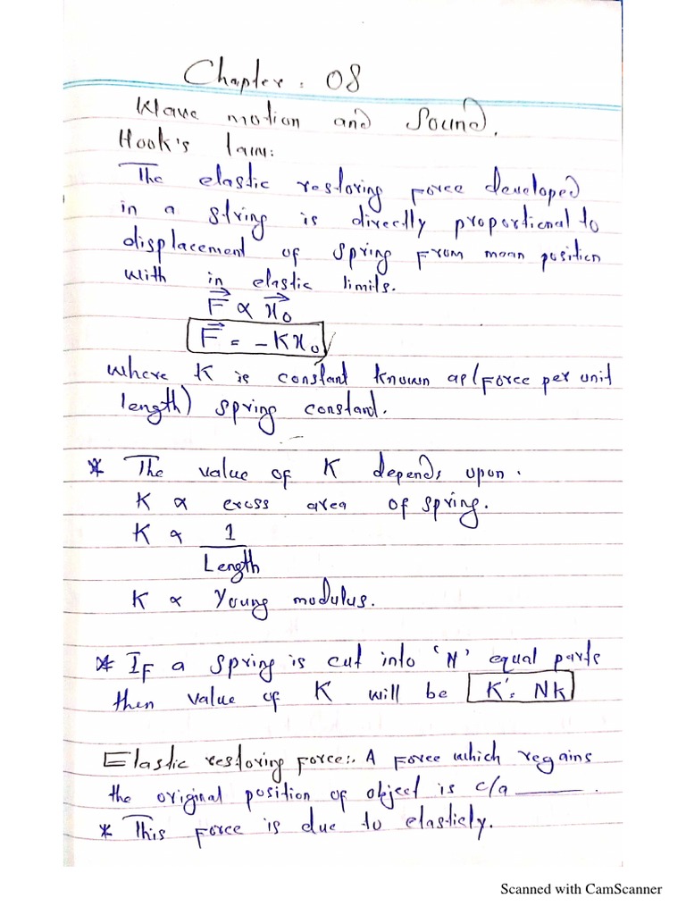 11th Class Chapter No 8 Physics | PDF