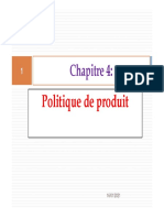 Chapitre 4 Politique Produit (1)