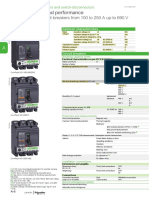 Characteristics and Performance: Compact NSX Circuit Breakers From 100 To 250 A Up To 690 V