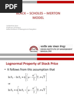 Black - Scholes - Merton Model