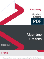 Clustering - Algoritmo K-Means Power Bi