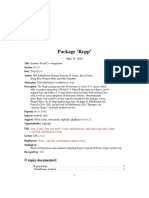 Package RCPP': R Topics Documented