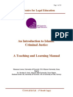 An Introduction To Islamic Criminal Justice