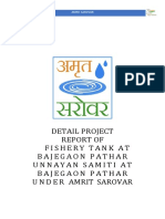 Amrit Sarovar Fishery Project Report