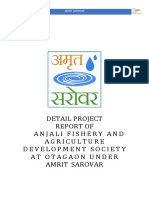 Detail Project Report of Anjali Fishery and Agriculture Development Society at Otagaon Under Amrit Sarovar