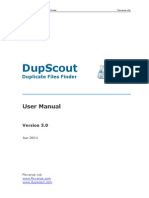 DupScout Duplicate Files Finder
