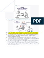 SLAs or service level agreements