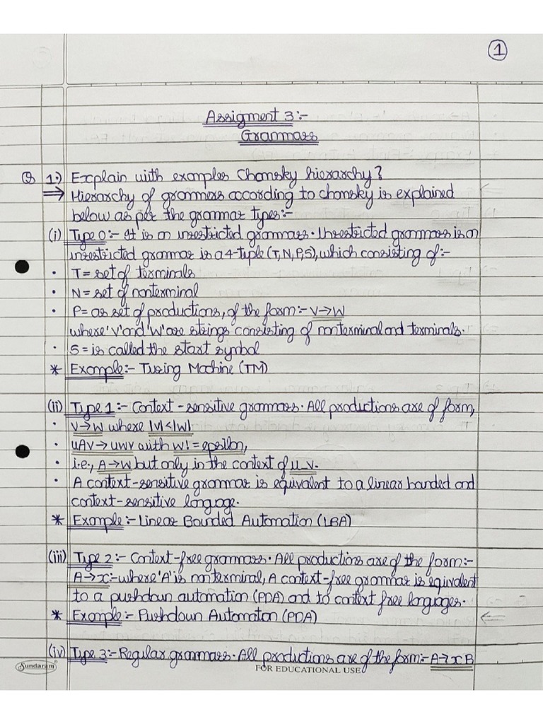 TCS Assignment - 3 | PDF