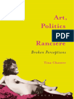 Art, Politics and Ranciere by Tina Chanter