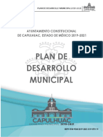 Plan de Desarrollo Municipal 2019 2021 Del Municipio de Capulhuac PDF 2020 8-2-142236
