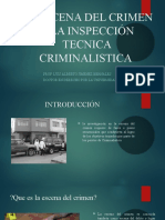 La Escena Del Crimen y La Inspección Tecnica