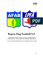 REGRAS FLAG 5 X 5