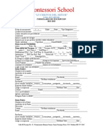 Formulario de Inscripcion 2022-2023