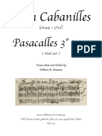 Cabanilles - M387 - Pasacalles 3 No.356 (Clavier)