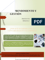 Emprendimiento y Gestión Proyecto 1 Semana 2