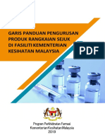 Garis Panduan Pengurusan Produk Rangkaian Sejuk Fasiliti KKM