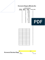 Konversi Degree-Minute-Second (DMS) Ke Decimal Degress - Sebaliknya (Lapakgis - Com)