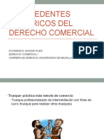 1 Antecedentes Histã - Ricos Derecho Comercial