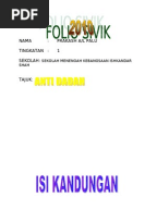 Contoh Karangan Anti Dadah